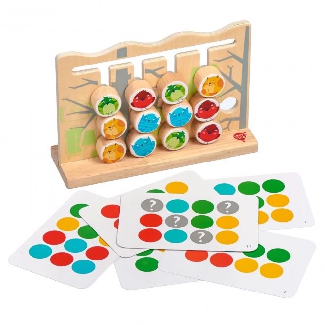 Wooden Motor Skills Game - Birds and Cats