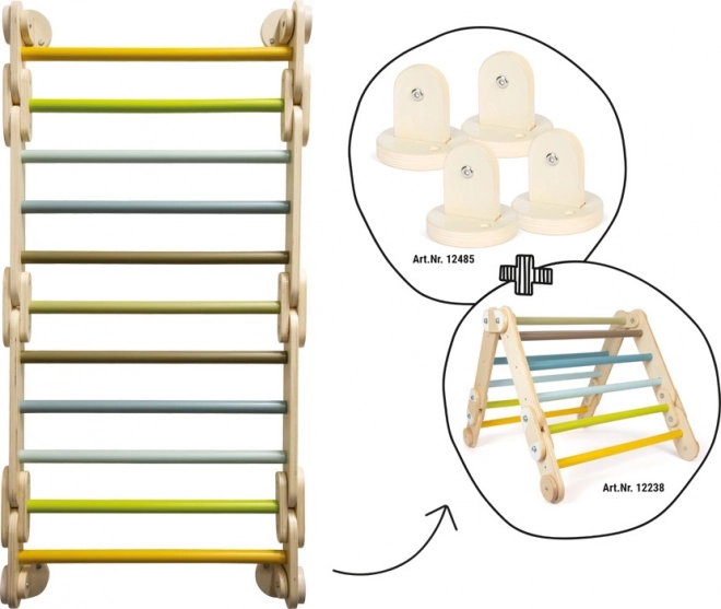 Small foot Climbing Triangle and Ladder 2 in 1 Adventure