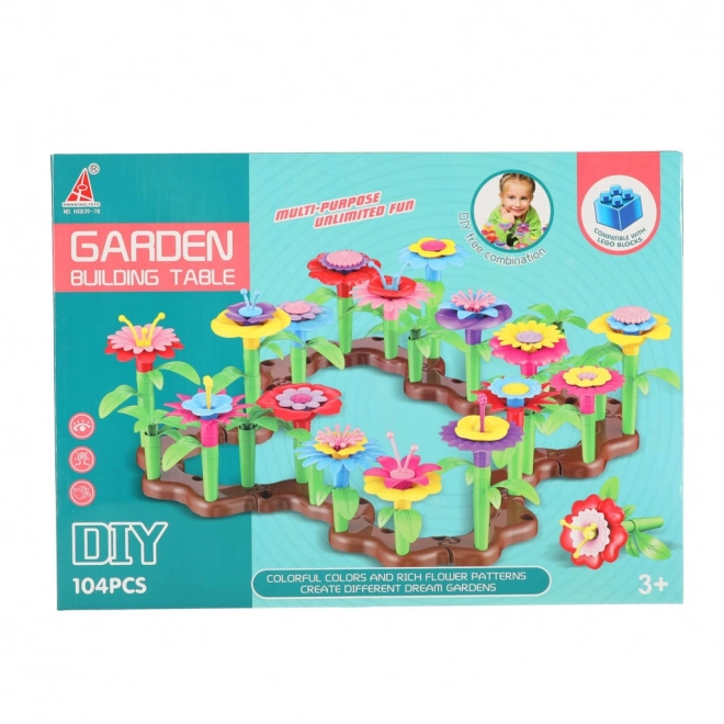 Creative Flower Garden Blocks Set