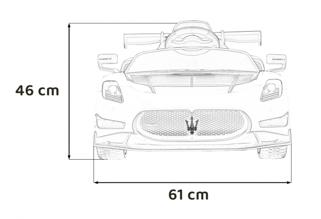 Maserati MC20 GT2 vozidlo Černá