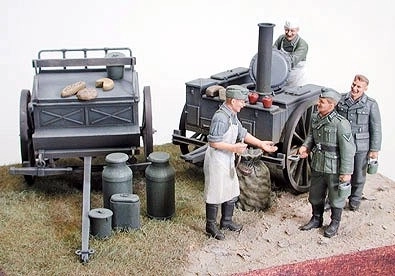 German Military Field Kitchen Diorama