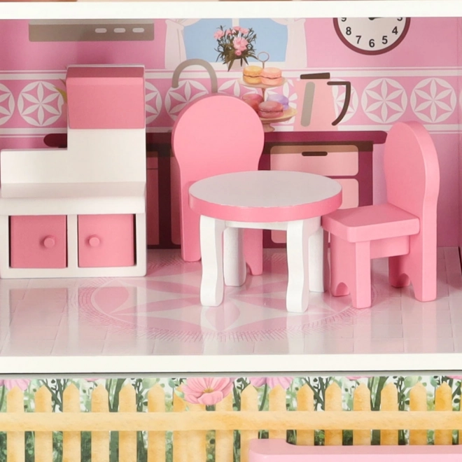 Maison de poupées en bois Lulilo Papilio rose 80cm