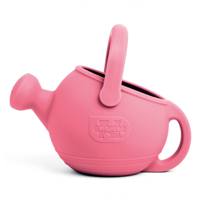 Silicone Watering Can Pink Coral