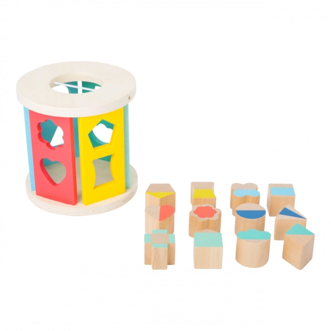 Small Foot Wooden Shape Sorting Cylinder