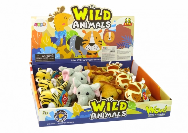 Mini Plush Safari Animals