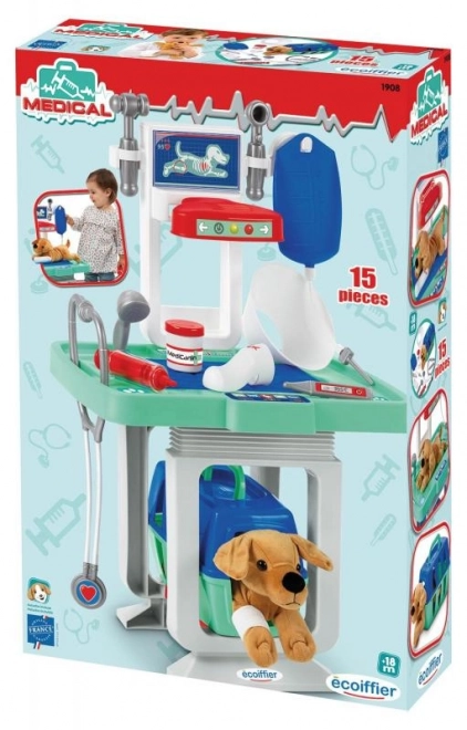 Veterinary Clinic for Kids with Plush Dog