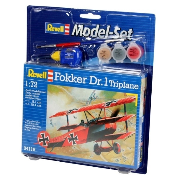 Fokker Dr.1 Triplane Model Set