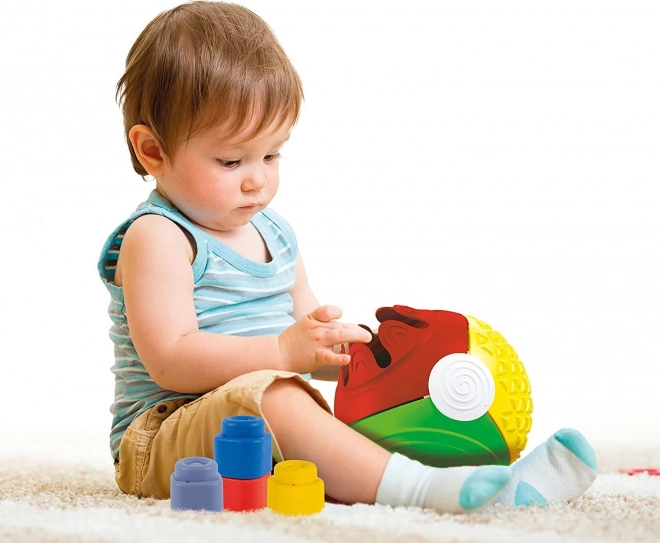 Clementoni Sensory Ball with Clemmy Blocks