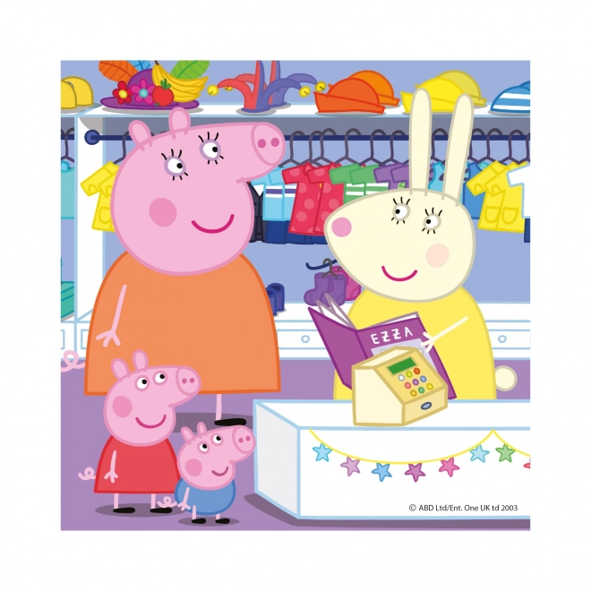 Puzzle Peppa Pig 3x55 pezzi