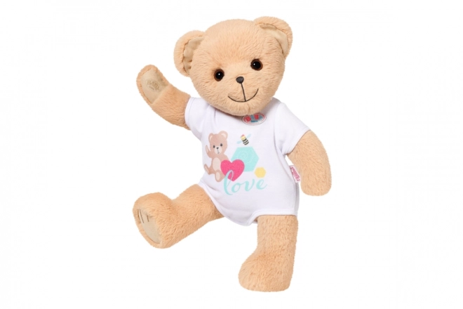 Baby Born Teddy Bear in White Outfit