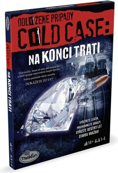 ThinkFun Odložené Případy: Na Konci Trati Hra