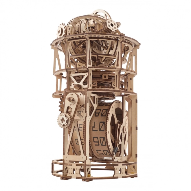 Ugears houten mechanisch model uurwerk met tourbillon
