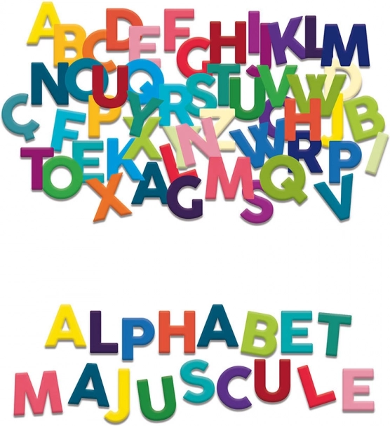 Vilac Wooden Magnetic Alphabet Uppercase Letters