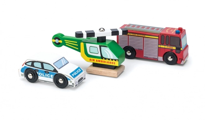 Le Toy Van Rescue Vehicle Set