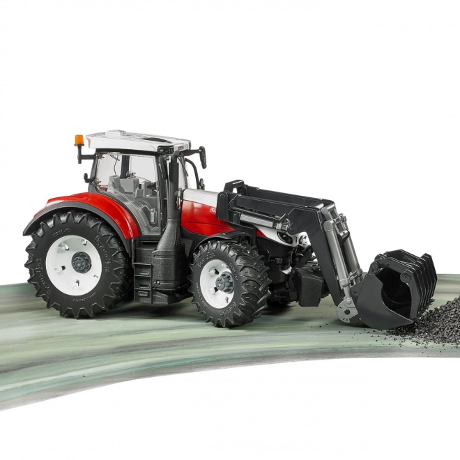 Bruder tractor with front loader