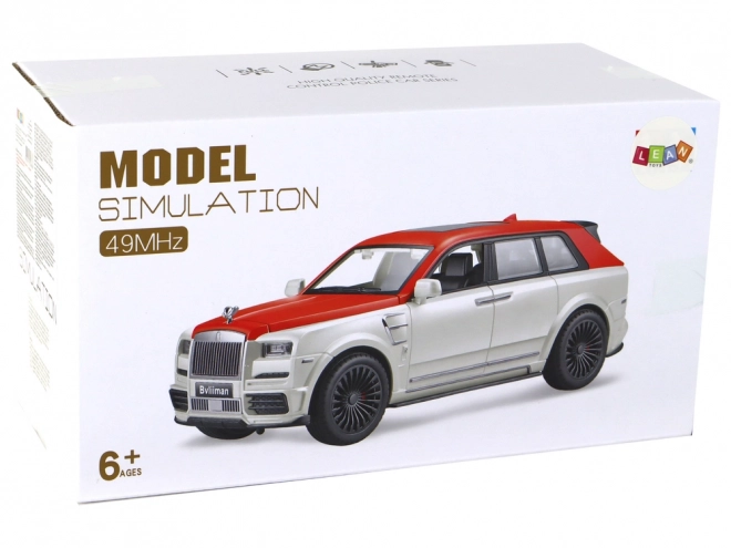 Remote Control Red and White Car 1:20 Scale