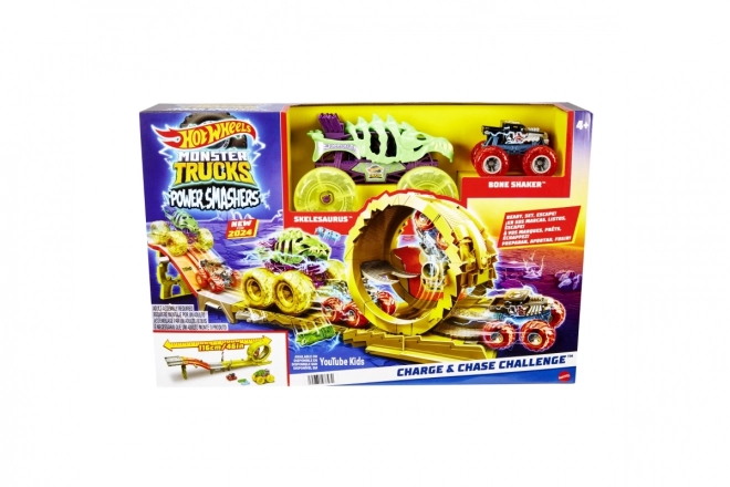 Hot Wheels Monster Trucks Massive Destruction Track Set