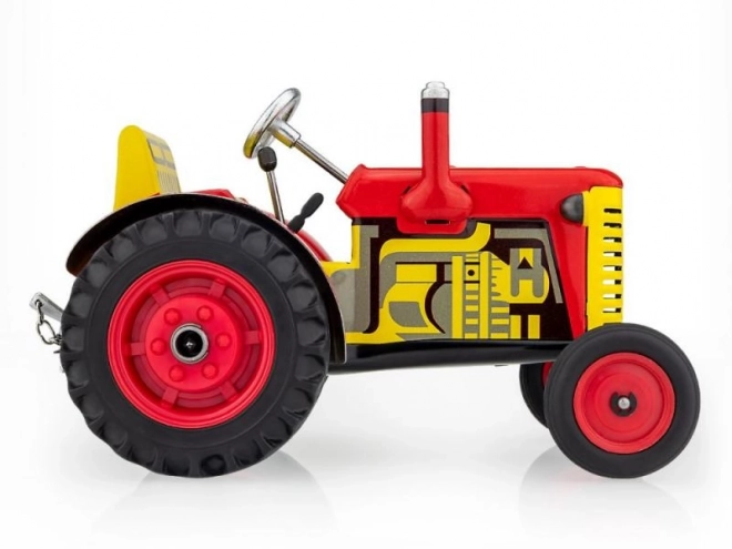 Red Zetor Tractor on Key 14cm 1:25 by Kovap