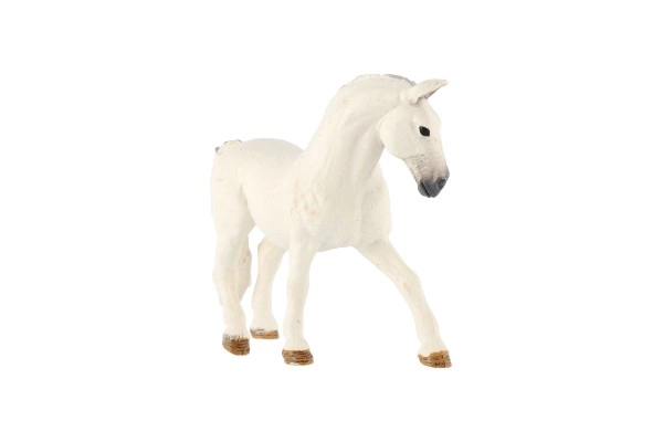 Domestic White Horse Toy