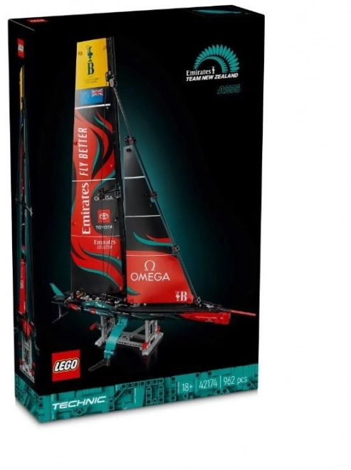 Emirates Team New Zealand AC75 Yacht LEGO Technic Set