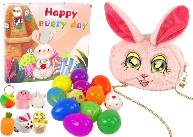 Easter Egg Fidget Toy Set with Bunny Bag