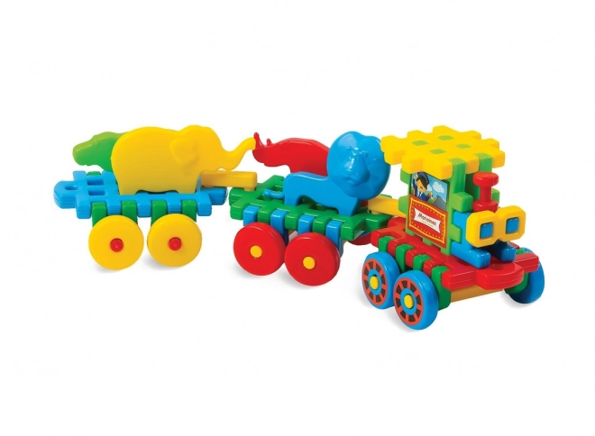 Mario Train Building Blocks