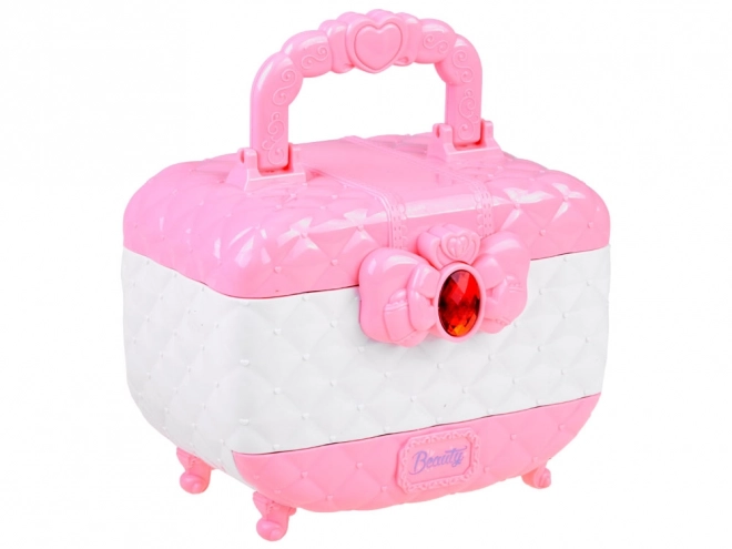 Pink Large Beauty Case Set