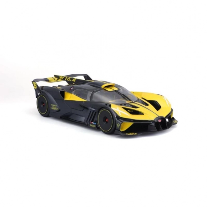 Bburago Bugatti Bolide Yellow/Black Model Car