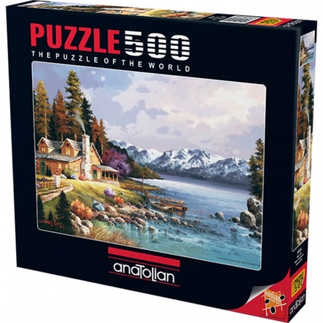 Anatolian Mountain Cabin Puzzle 500 Pieces