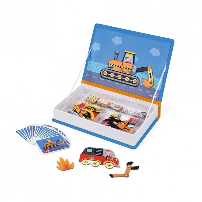 Janod Magnetic Book Transport Vehicles