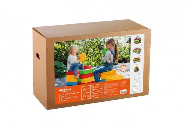 Building Blocks Set with 33 Pieces