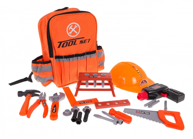 Kids Tool Set with Backpack and Interactive Drill