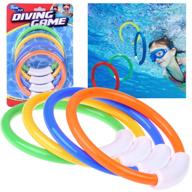 Diver Rings - Dive Lessons Discover the Underwater World SP0780