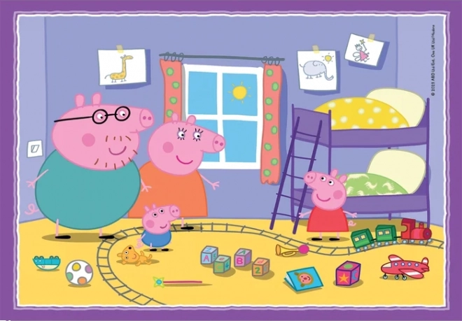 Clementoni Progressive Puzzle Peppa Pig Set