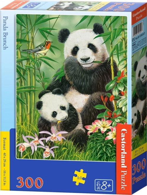 Castorland Panda Brunch Puzzle 300 Pieces