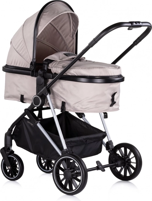 Poussette combinée Chipolino Aura 2-en-1 – Tiramisu