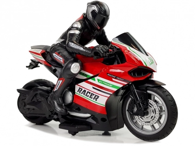 Remote Controlled Sport Motorcycle Red