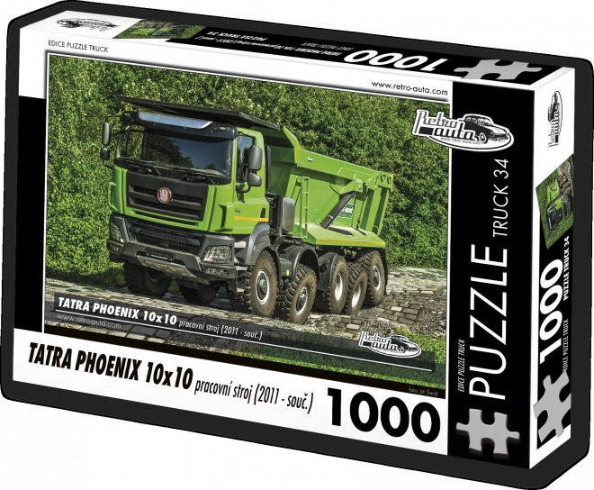 Retro Vehicles Puzzle Truck Tatra Phoenix