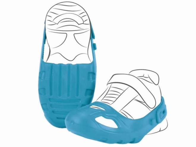 Protective Shoe Covers for Kids in Blue