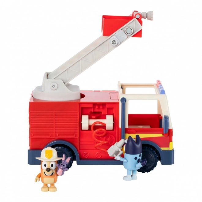 Set di personaggi Bluey Camion dei pompieri