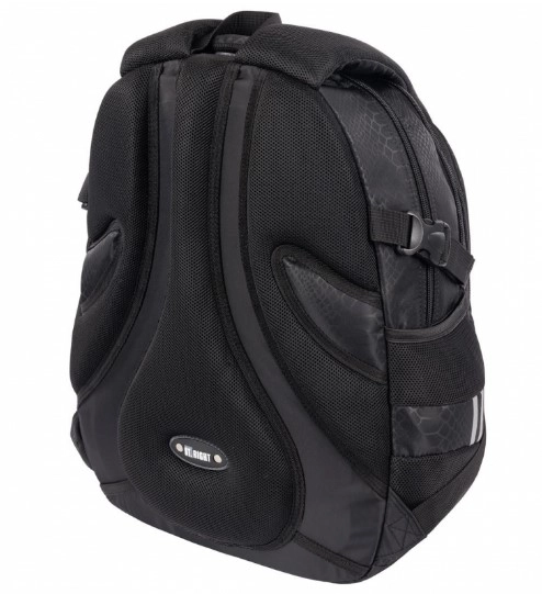 Youth school backpack with four compartments