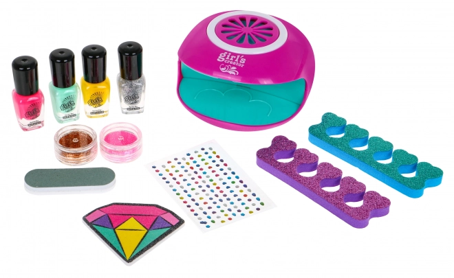 Creative Nail Styling and Decoration Set for Girls