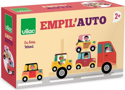 Vilac Stacking Game - City Cars by Ingela P. Arrhenius