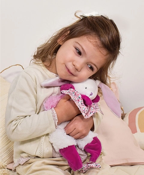 Doudou Bunny in Bag 3-in-1