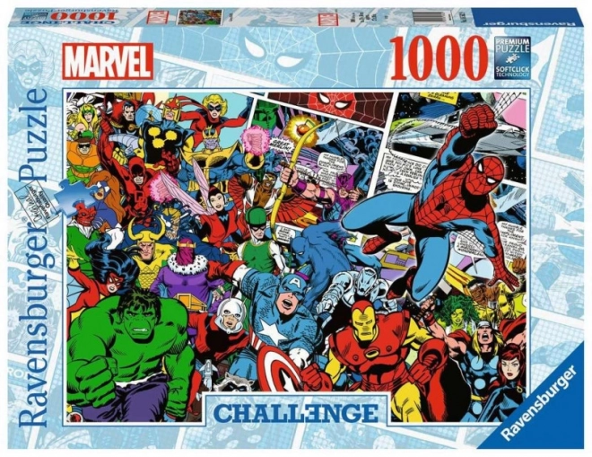 Marvel Challenge Puzzle 1000 Pieces by Ravensburger