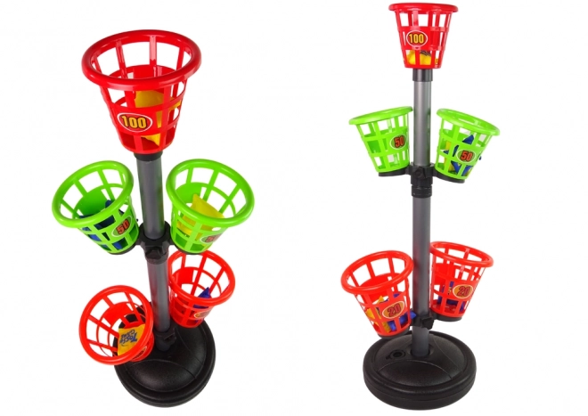 Skill Arcade Game Target Throw and Score