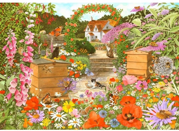 Puzzel Bijengeluk 1000 stukjes