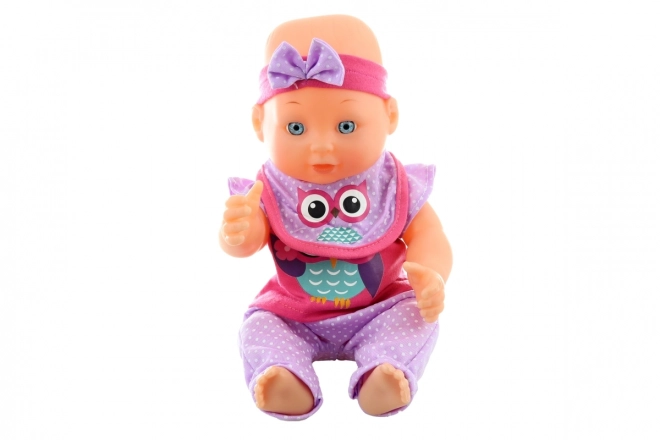 Crying Baby Girl Doll with Accessories