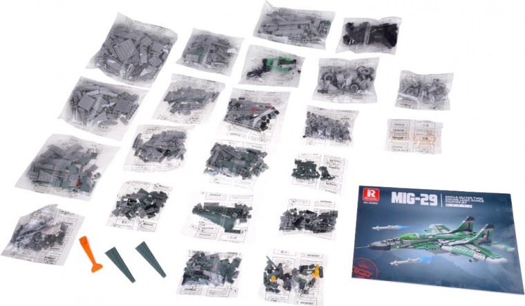 1290 razvrščenih kosov in priročnik