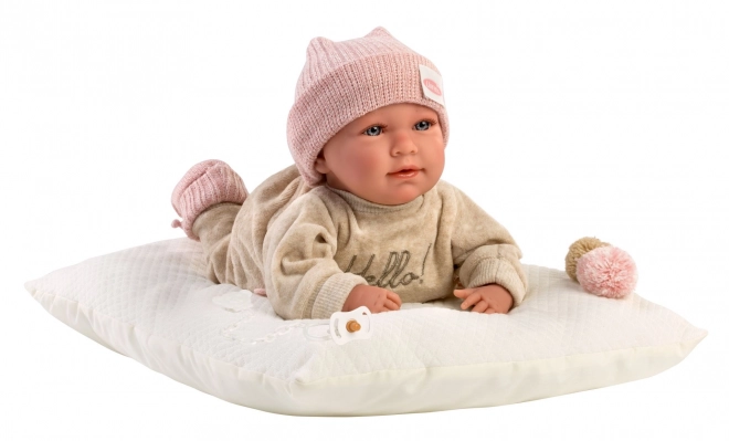 Newborn Baby Doll With Sounds - 42 cm